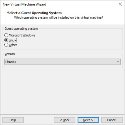 Konfiguracja VMWare Workstation (VHD)